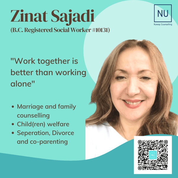 Zinat Sajadi (Registered Social Worker #10131)