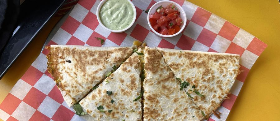 Crispy Black Bean Quesadillas With Corn and Green Onion- Medimap ...